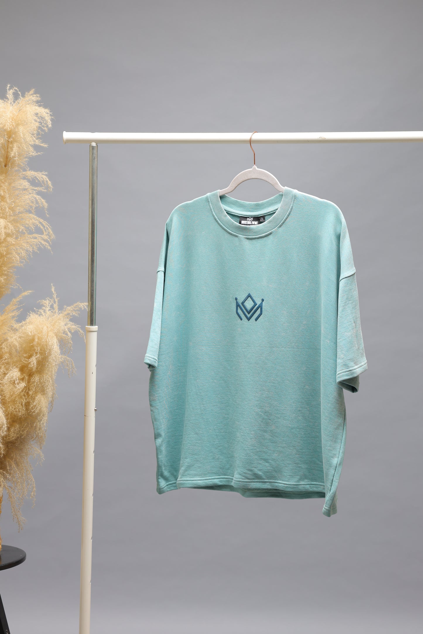 Stay Awake Graphic Oversized T-Shirt | Mint Green