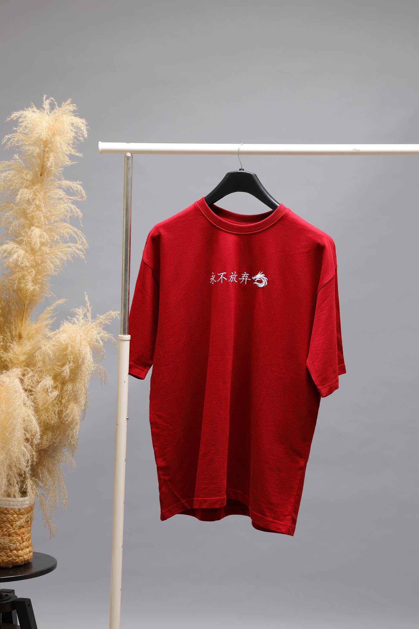 Dream Big Graphic Oversized T-Shirt | Red