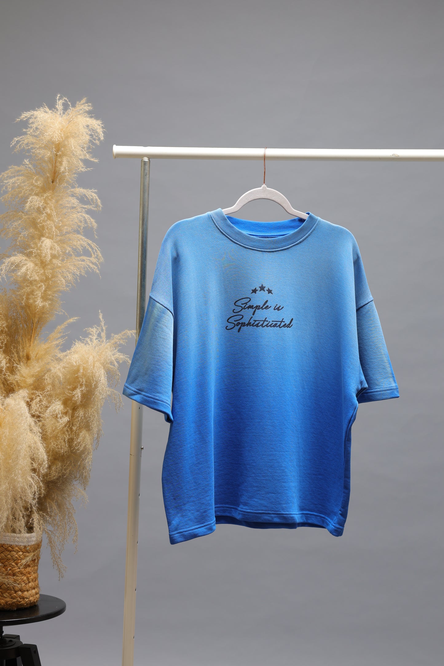 Asphalt Saints Graphic Oversized T-Shirt | Royal Blue