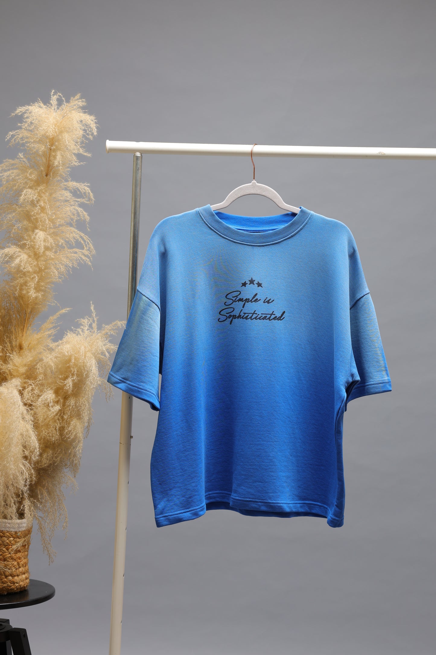 Asphalt Saints Graphic Oversized T-Shirt | Royal Blue