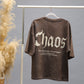 Urban Coordinates Oversized T-Shirt | Chocolate Brown