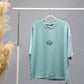 Stay Awake Graphic Oversized T-Shirt | Mint Green