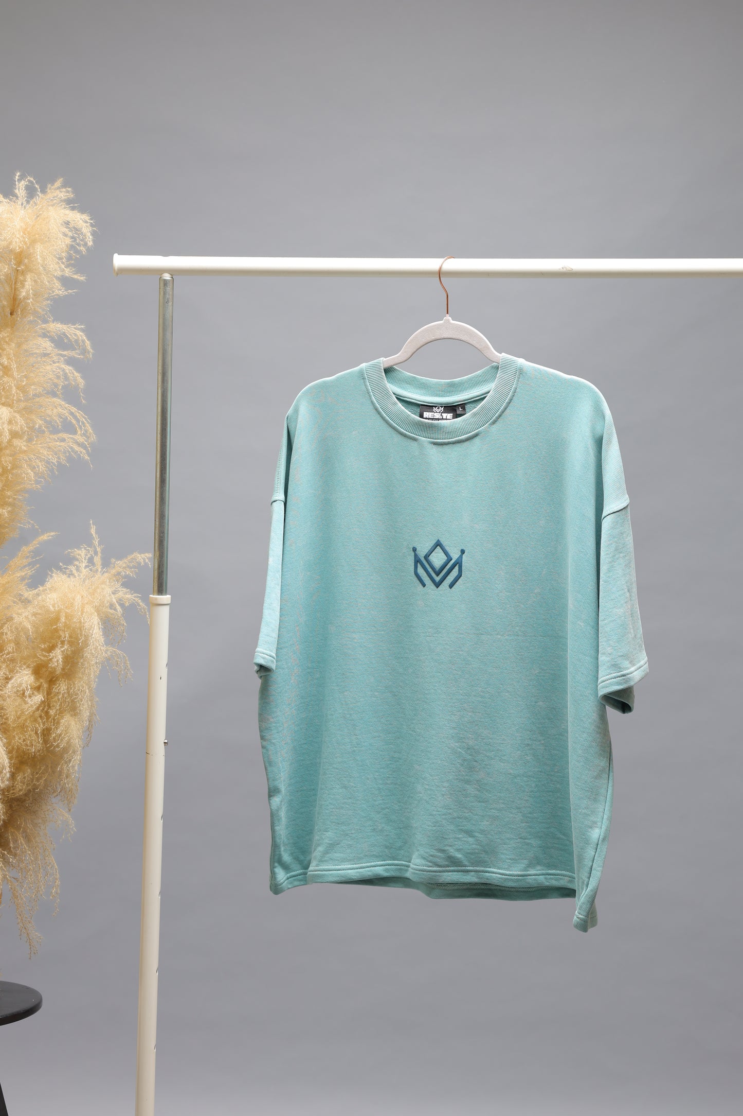 Stay Awake Graphic Oversized T-Shirt | Mint Green