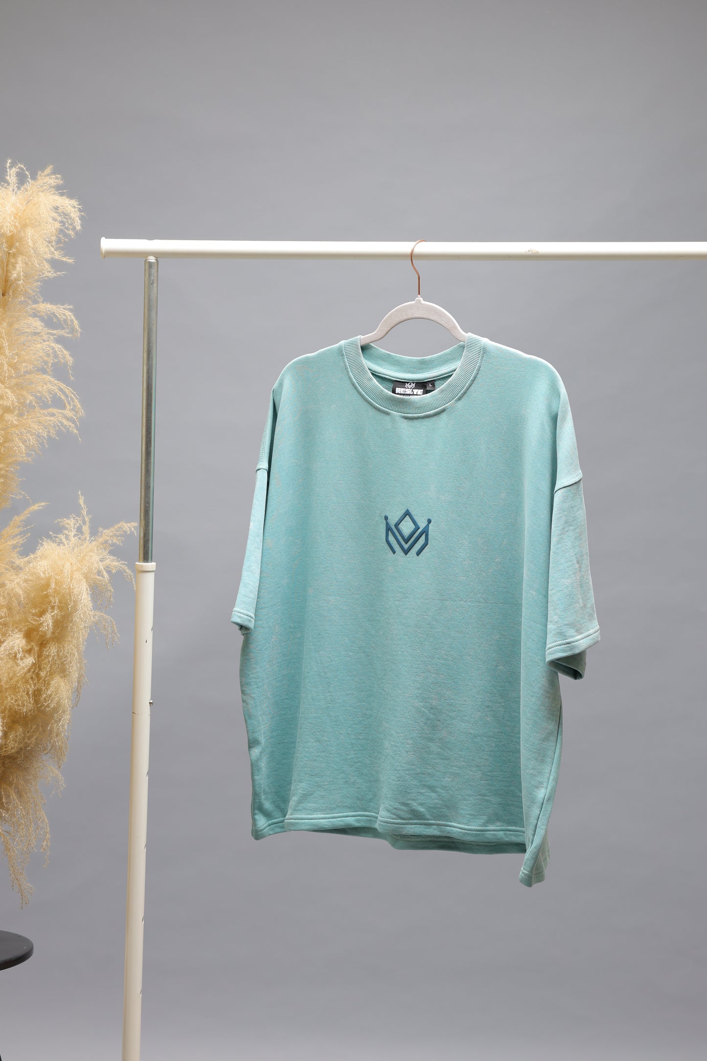Stay Awake Graphic Oversized T-Shirt | Mint Green