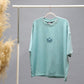 Stay Awake Graphic Oversized T-Shirt | Mint Green