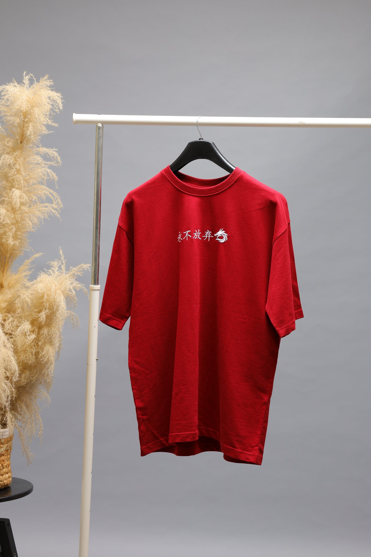 Dream Big Graphic Oversized T-Shirt | Red