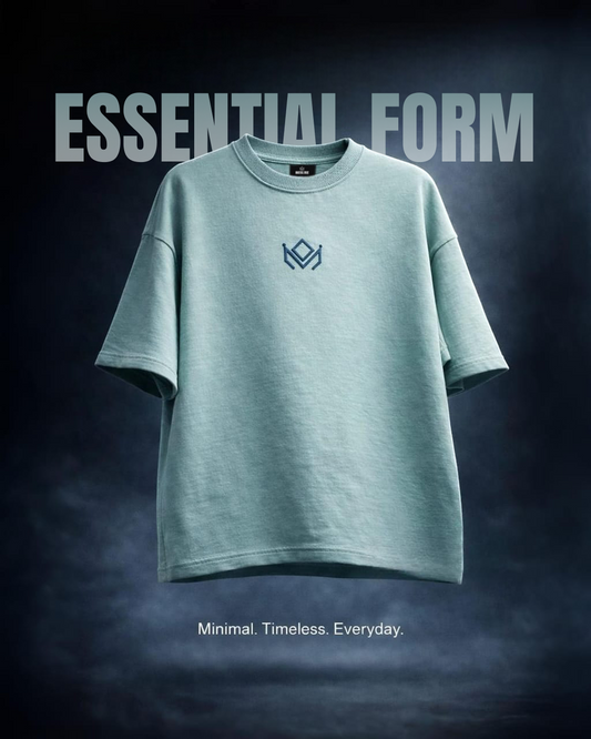 Stay Awake Graphic Oversized T-Shirt | Mint Green