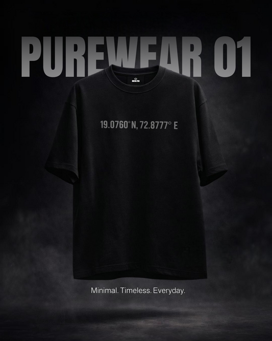 Urban Coordinates Oversized T-Shirt | Black