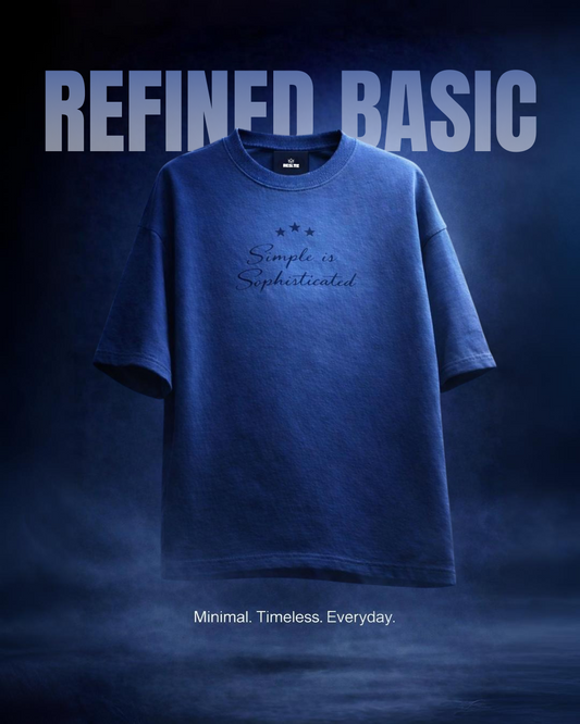 Asphalt Saints Graphic Oversized T-Shirt | Royal Blue