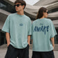 Stay Awake Graphic Oversized T-Shirt | Mint Green