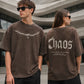 Urban Coordinates Oversized T-Shirt | Chocolate Brown